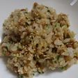 納豆しらす炒飯