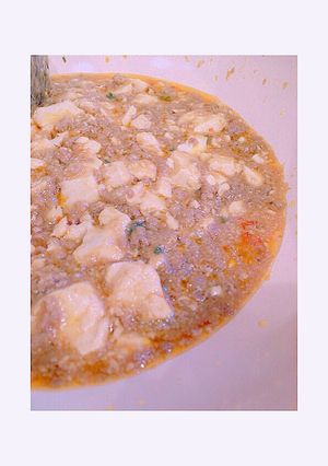 ふんわり口当たりの麻婆豆腐-レシピのメイン写真