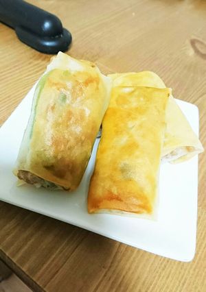 豚こまとピーマンの春巻き-レシピのメイン写真