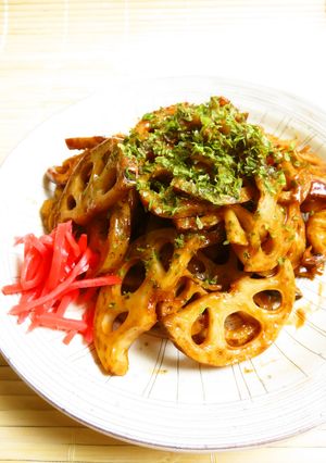 ☺お弁当にも☆簡単♪蓮根のソース炒め☺-レシピのメイン写真