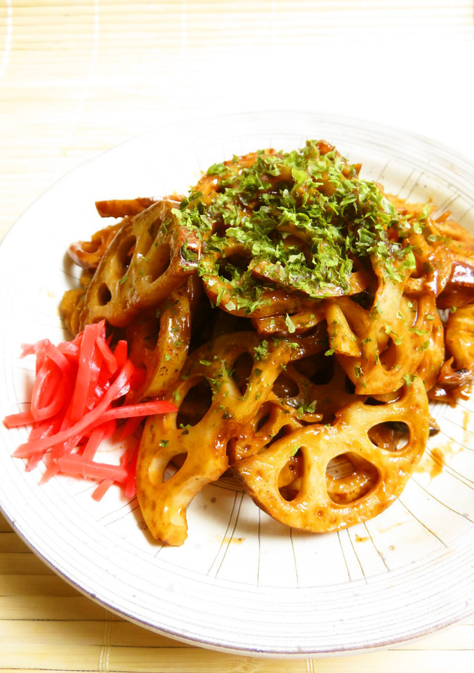 ☺お弁当にも☆簡単♪蓮根のソース炒め☺-レシピのメイン写真