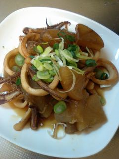 いかと大根の煮物-レシピのメイン写真