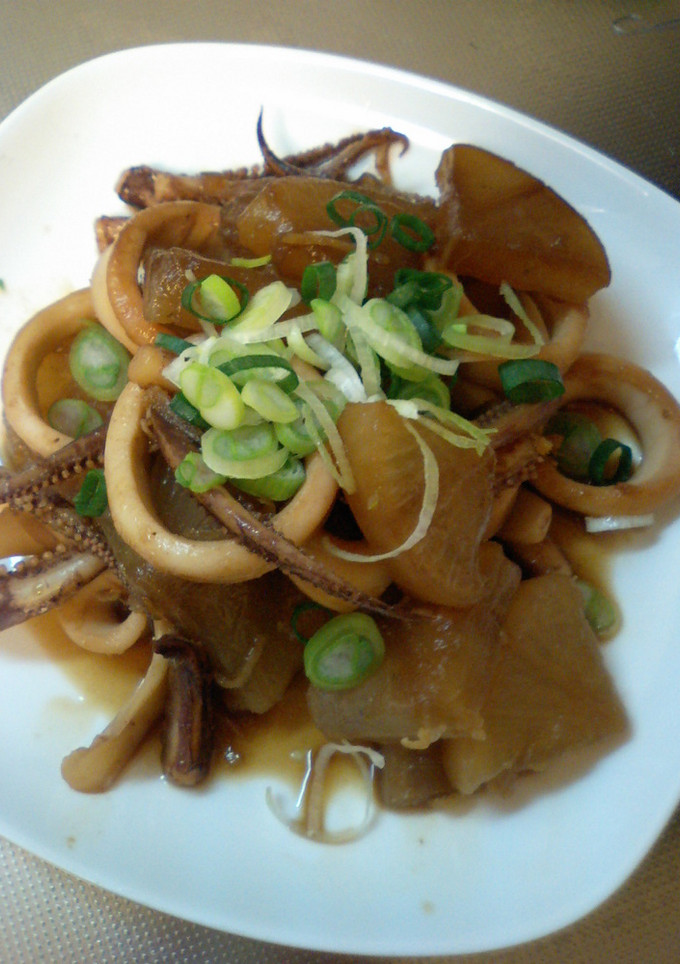 いかと大根の煮物-レシピのメイン写真