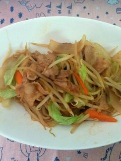 野菜炒め☆豚☆オイスターソース-レシピのメイン写真