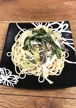 ランチに☆簡単☆オイルサーディンパスタ-レシピのメイン写真