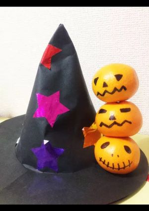 ハロウィン みかんで簡単 キャラ弁にも！-レシピのメイン写真