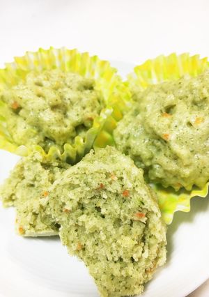 離乳食後期＊米粉のふわふわ野菜蒸しパン-レシピのメイン写真