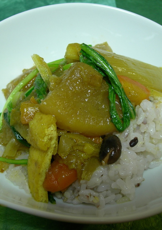 壬生菜と根菜の和カレー-レシピのメイン写真
