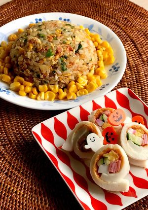 ちくわのくるくると節約炒飯-レシピのメイン写真