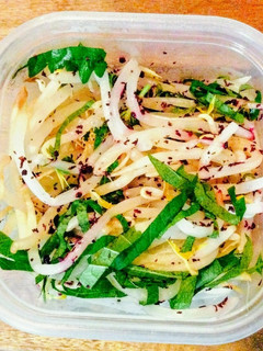 【常備菜】もやしの紫り大葉和え-レシピのメイン写真