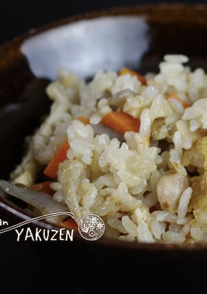 倍陽潤肺。ごぼうの炊き込みご飯-レシピのメイン写真