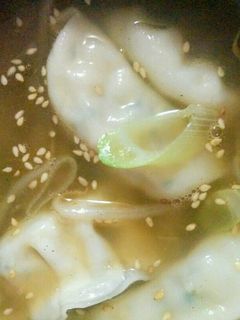 餃子スープ☆即席ワンタンスープ☆簡単-レシピのメイン写真
