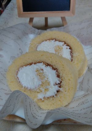ロールケーキ-レシピのメイン写真
