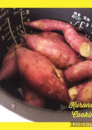 簡単！炊飯器でサツマイモ☆-レシピのメイン写真