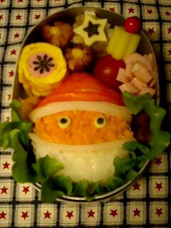 クリスマス★サンタべんとう(キャラ弁)-レシピのメイン写真