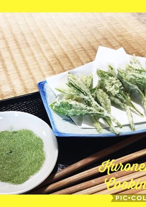 お茶の新芽の天ぷら☆-レシピのメイン写真