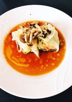 中華風 サーモンロールキャベツ-レシピのメイン写真