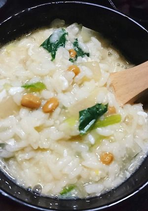 栄養満点☆納豆雑炊-レシピのメイン写真