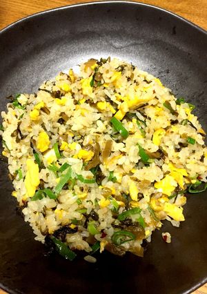 高菜チャーハン-レシピのメイン写真