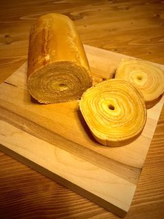 玉子焼き器 de バームクーヘン♡-レシピのメイン写真