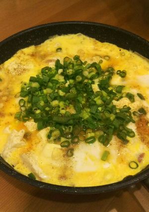 ふわとろ豆腐チーズオープンオムレツ-レシピのメイン写真