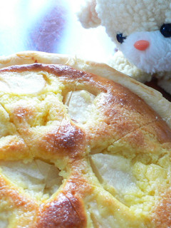 HMで簡単♪梨のヘルシーケーキ-レシピのメイン写真