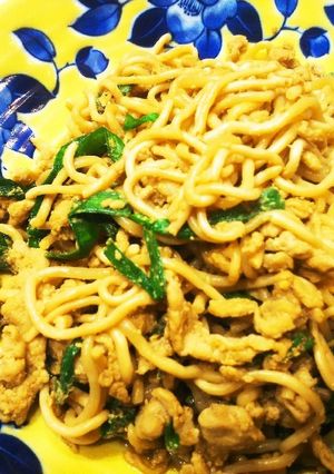 美味しく糖質オフ！韓国風焼きそば-レシピのメイン写真