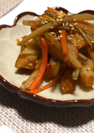 簡単☆きんぴらごぼう☆お弁当にも♩-レシピのメイン写真