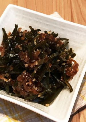 高血圧予防に☆出汁を取った後の昆布の佃煮-レシピのメイン写真