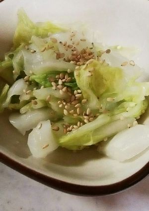 簡単！30分で食べれる白菜の漬物-レシピのメイン写真