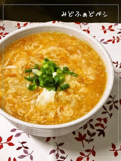 トマトのこぶおろし✿かき玉とろみうどん-レシピのメイン写真