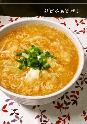 トマトのこぶおろし✿かき玉とろみうどん-レシピのメイン写真