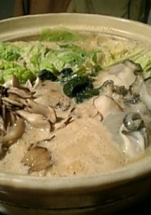 ごまチーズ豆乳鍋♪-レシピのメイン写真