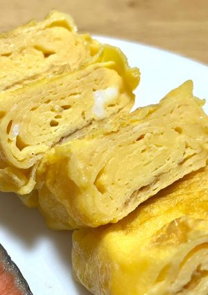 甘い卵焼き-レシピのメイン写真
