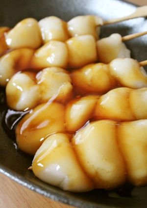 軟らかい♪ミキサーとレンジでみたらし団子-レシピのメイン写真