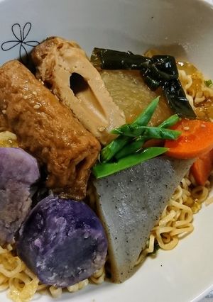 おでん入り☆とろみめん-レシピのメイン写真