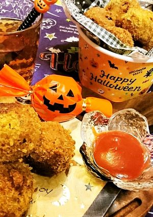 ハロウイン★【コロコロかぼ玉コロッケ】-レシピのメイン写真