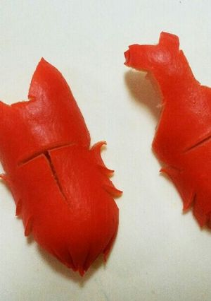 ウインナー飾り切り　こどもお弁当おかず-レシピのメイン写真