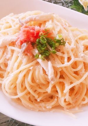 絶対ハマる♡明太子クリームパスタ♪-レシピのメイン写真
