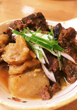 簡単！冬に！圧力鍋であったか牛スジ煮込み-レシピのメイン写真
