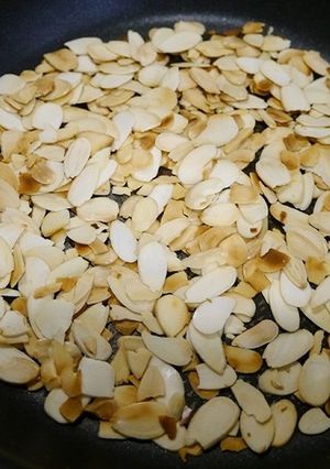 簡単！スライスアーモンドロースト-レシピのメイン写真