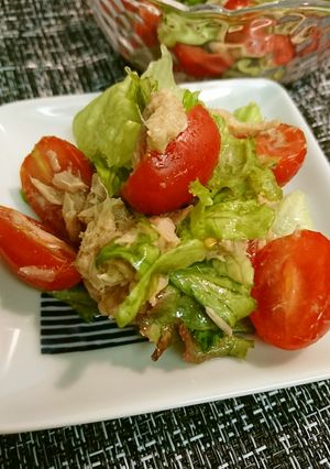 甘いトマトのツナサラダ-レシピのメイン写真