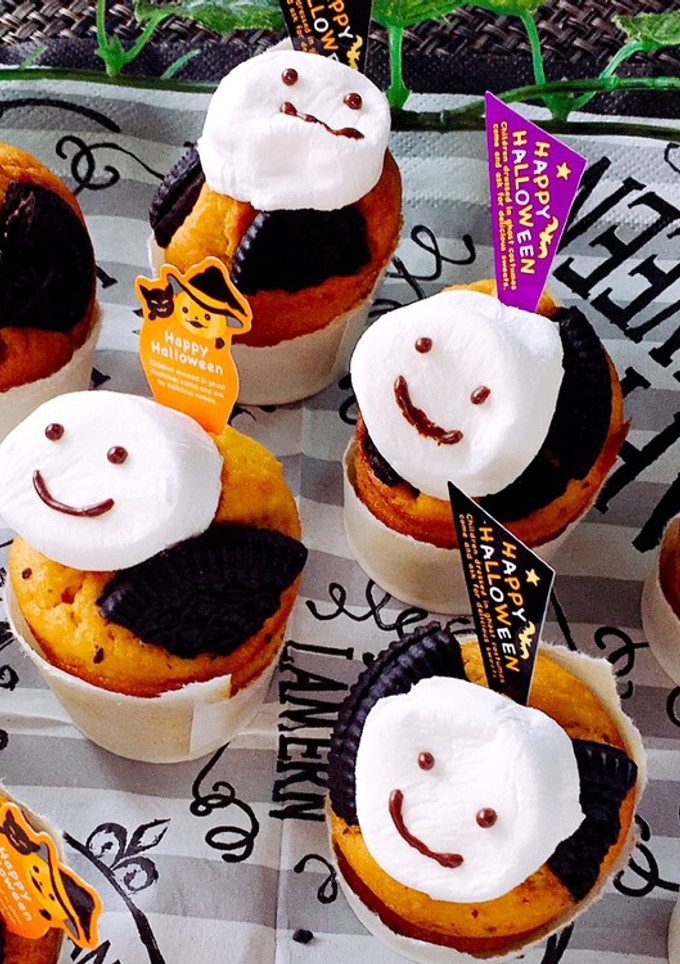 ☆簡単☆HMでハロウィンかぼちゃマフィン-レシピのメイン写真