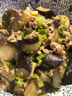 茄子と挽肉の炒め煮 塩レモン入り-レシピのメイン写真