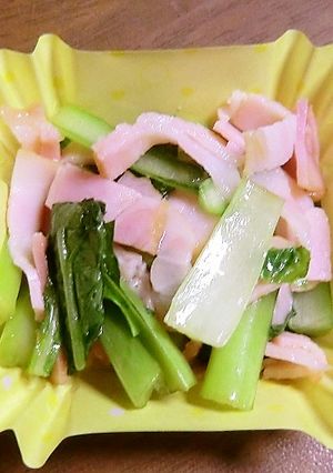 小松菜とベーコンでササっとお弁当のおかず-レシピのメイン写真