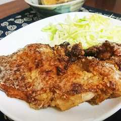 รูปของ オーブンで鶏肉の竜田揚げ