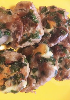 豚こまチーズ大葉まぜまぜ焼き-レシピのメイン写真