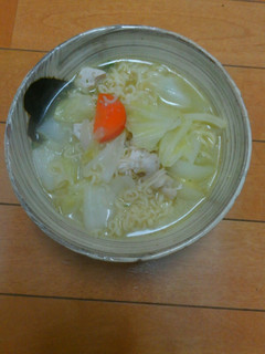 野菜と鶏肉のトロリ麺-レシピのメイン写真