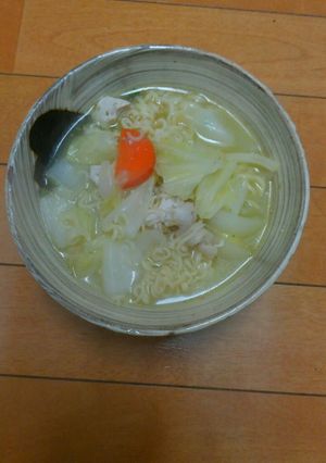 野菜と鶏肉のトロリ麺-レシピのメイン写真