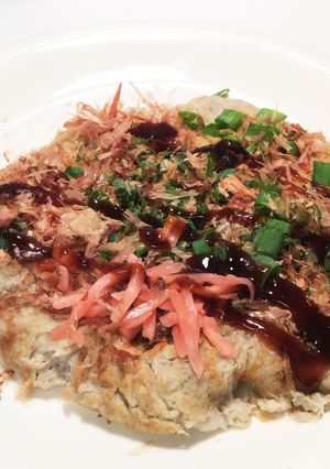 里芋でお好み焼き-レシピのメイン写真